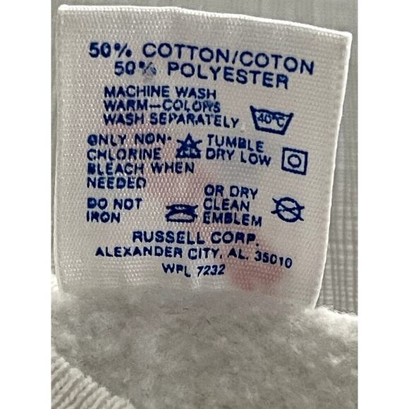 Vietnam Veterans Memorial Wall Sz XL Vintage Crew Sweatshirt Washington DC 80's - Picture 10 of 11